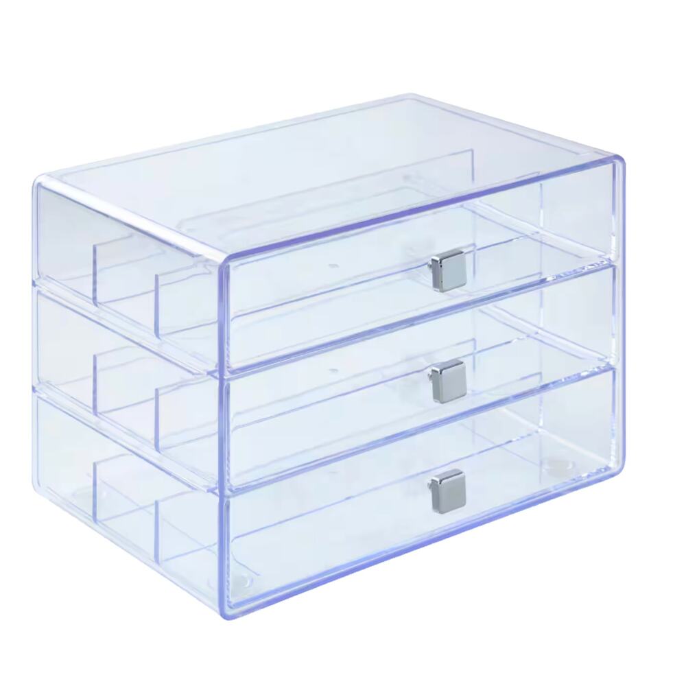 Brand New Simply Tidy 3 Drawer Craft Organizer w/ Dividers Acrylic Storage